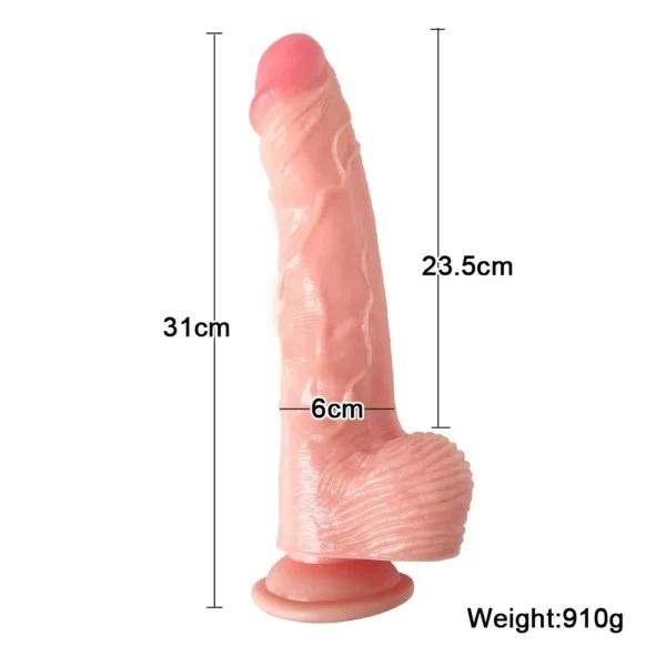 vip33 - 31*6CM Manual penis (bagged)