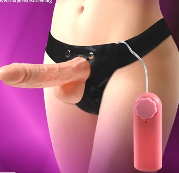 VIP39 Harness Strap-On Vibration Realistic Dildos