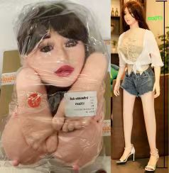 AC28-160cm*1500g  Full-body inflatable doll, including breasts, mouth, and genitals, with an air pump included.
