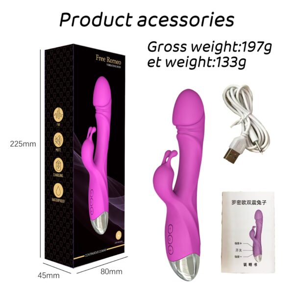 YB10- 20*3.7cmElectric vibrating dildo